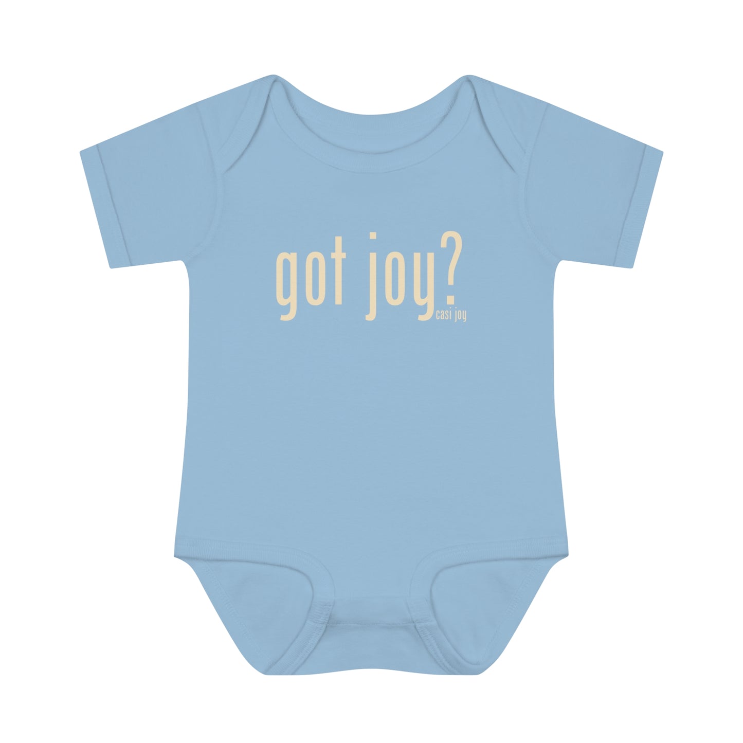 Got Joy Infant Baby Rib Bodysuit