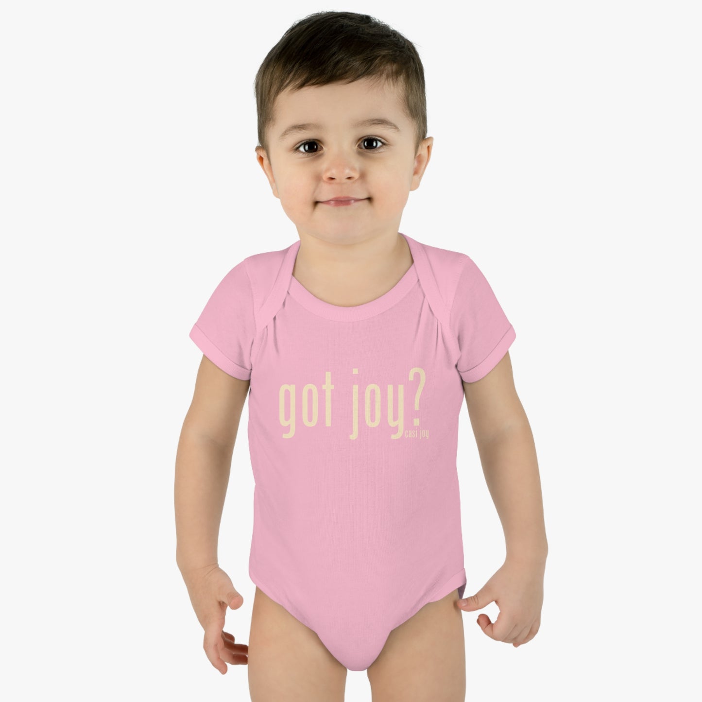 Got Joy Infant Baby Rib Bodysuit