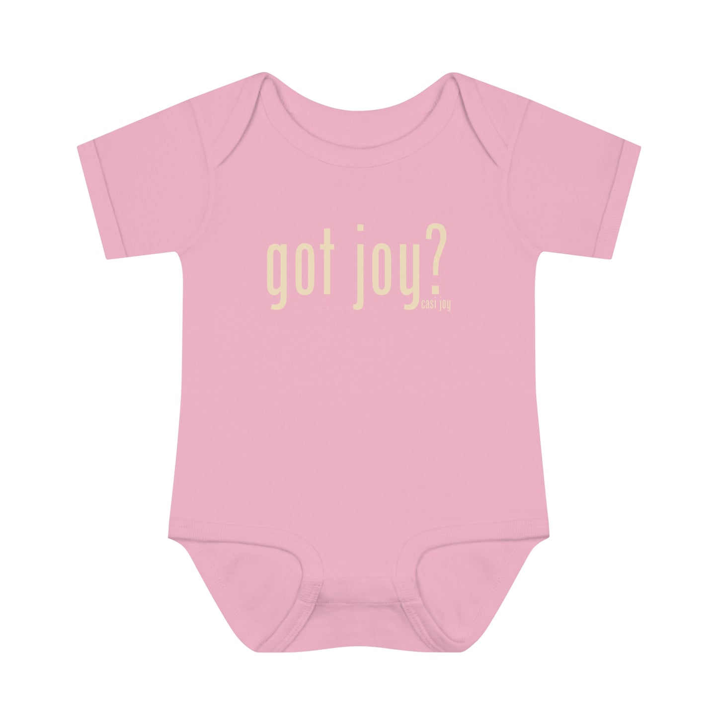 Got Joy Infant Baby Rib Bodysuit