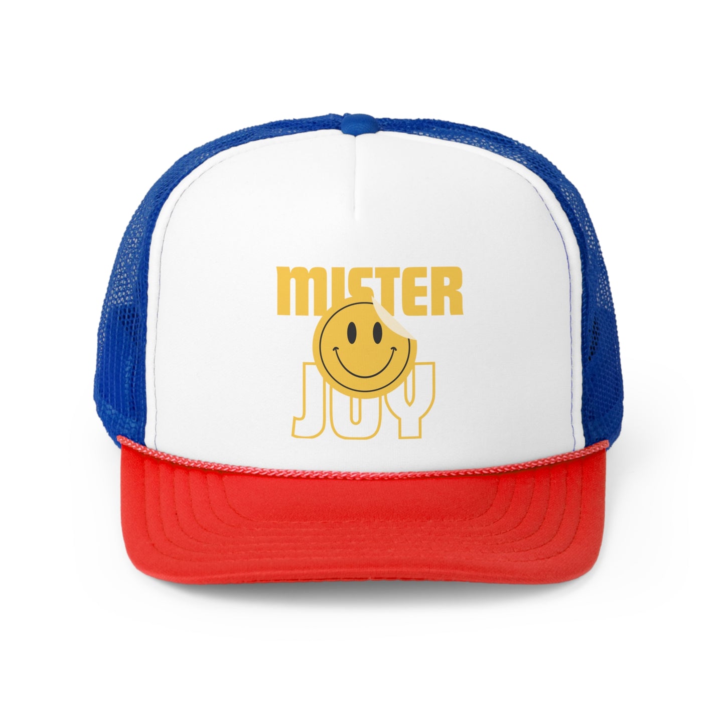 Smiley Face Mister Joy Trucker Hat