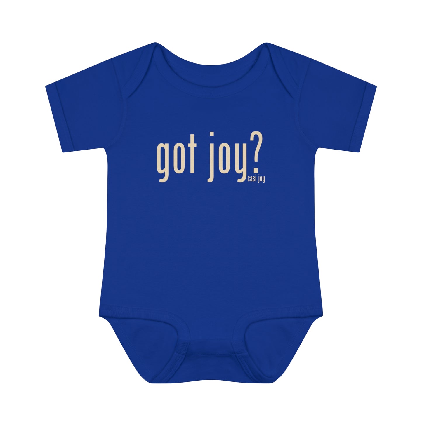 Got Joy Infant Baby Rib Bodysuit