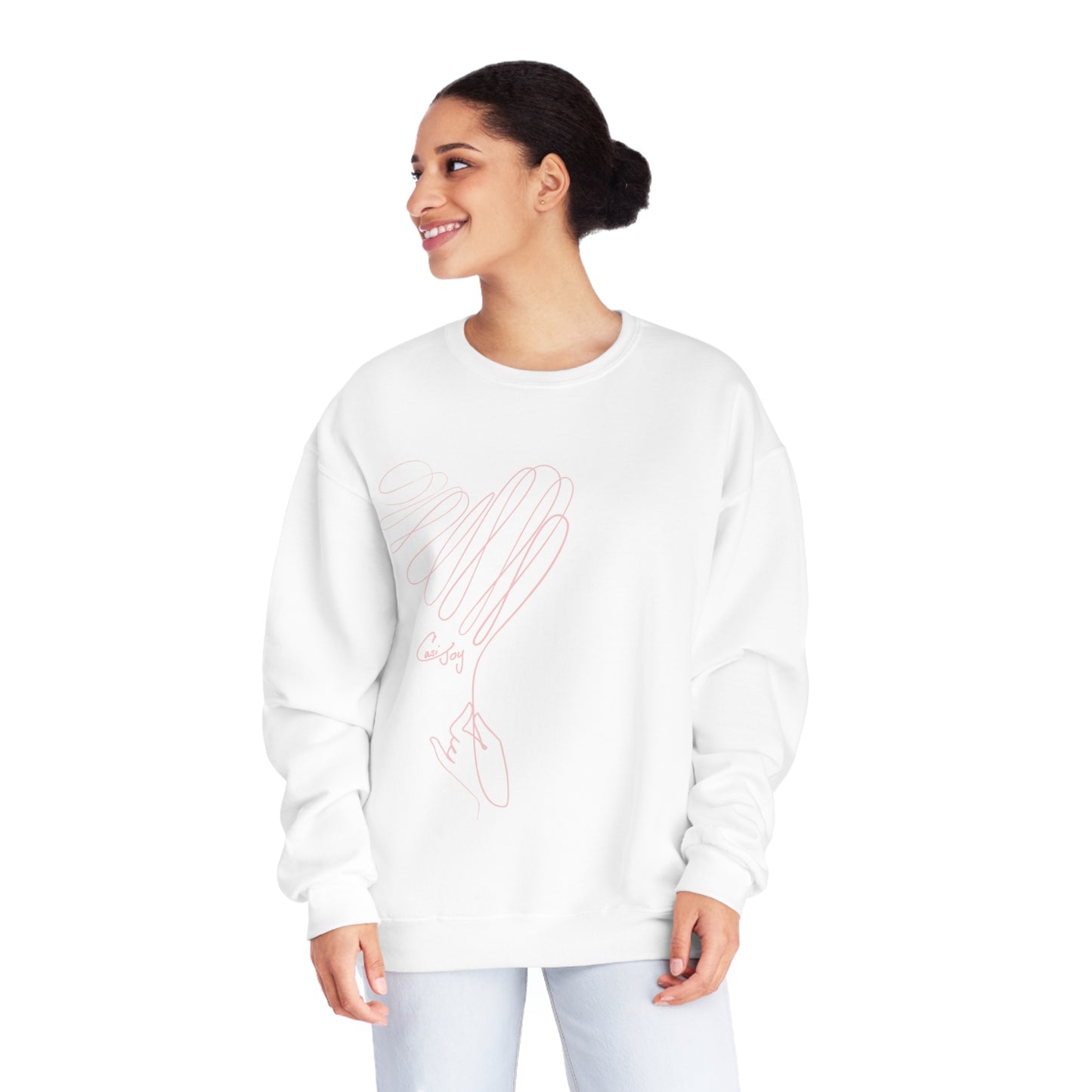 Casi Joy Unisex NuBlend® Crewneck Sweatshirt