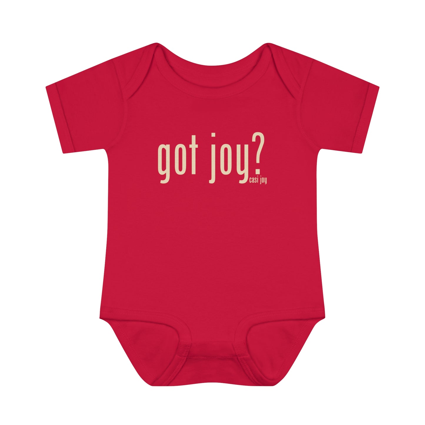 Got Joy Infant Baby Rib Bodysuit