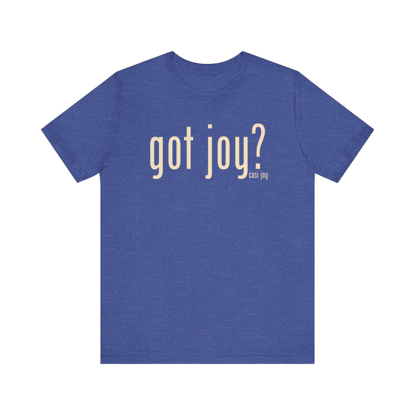 Got Joy? Unisex Jersey Short Sleeve Tee