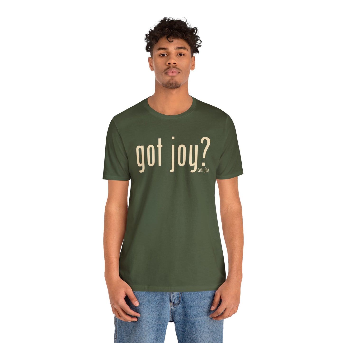 Got Joy? Unisex Jersey Short Sleeve Tee