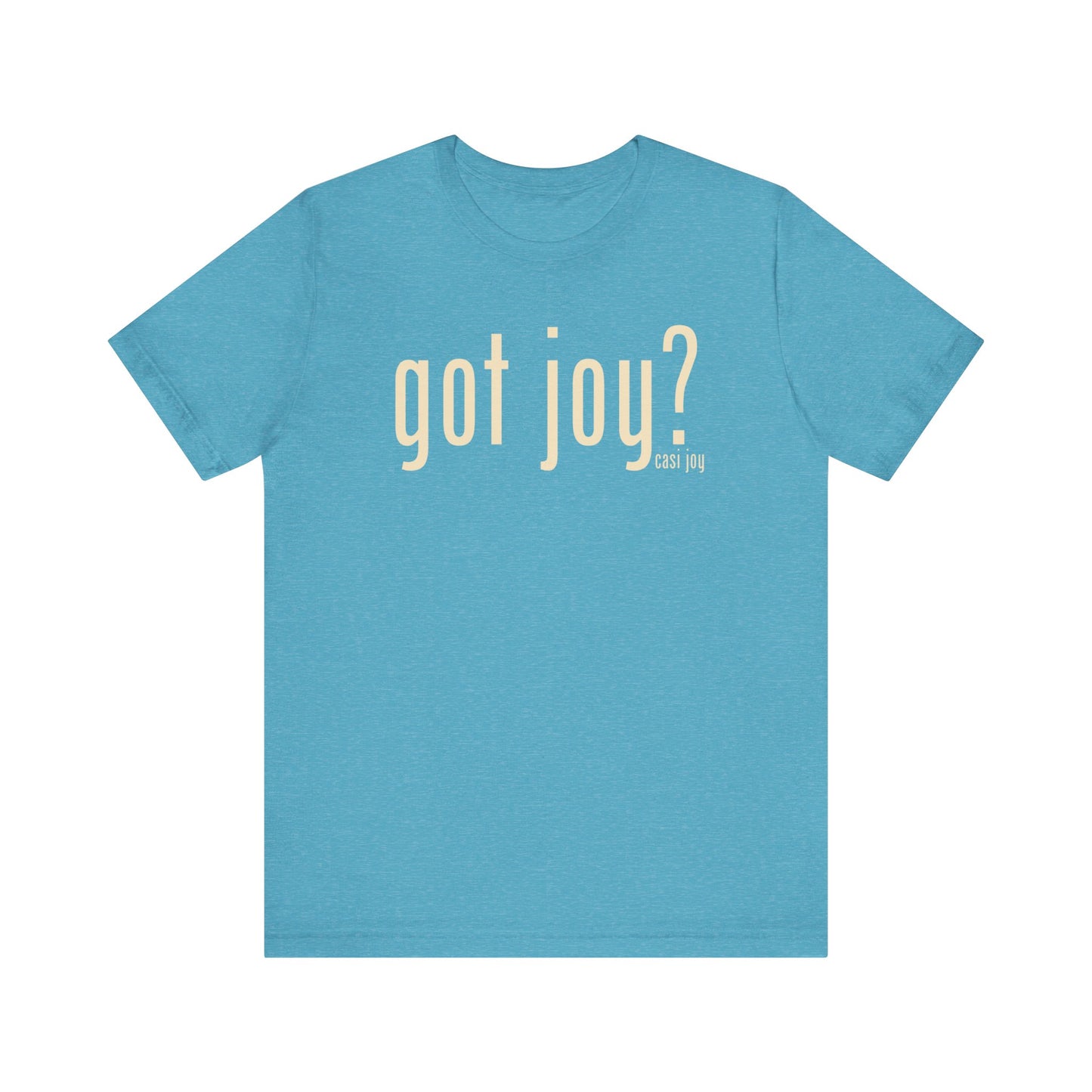 Got Joy? Unisex Jersey Short Sleeve Tee