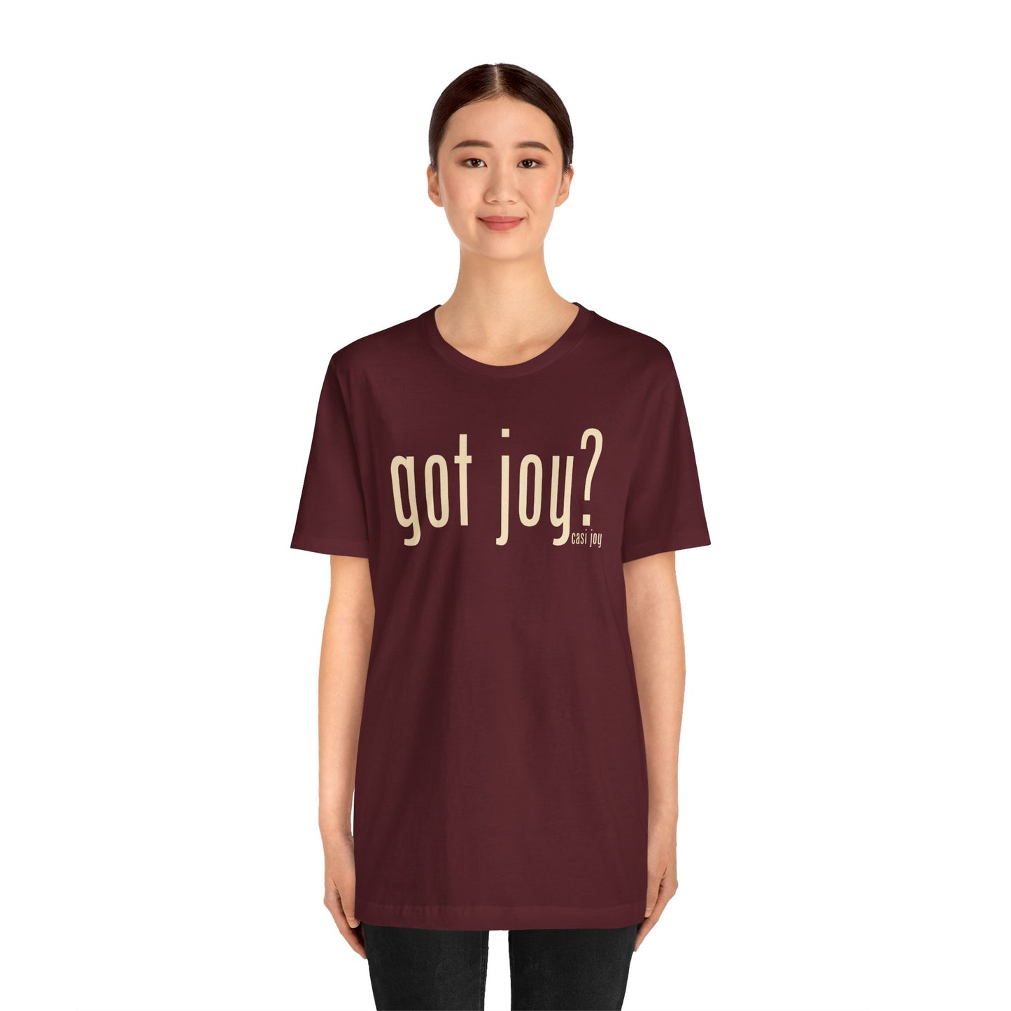 Got Joy? Unisex Jersey Short Sleeve Tee