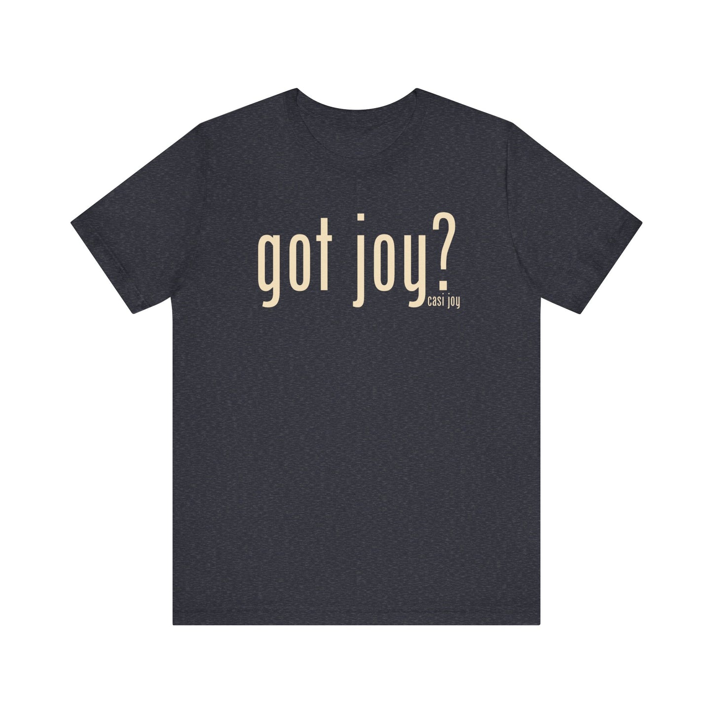 Got Joy? Unisex Jersey Short Sleeve Tee