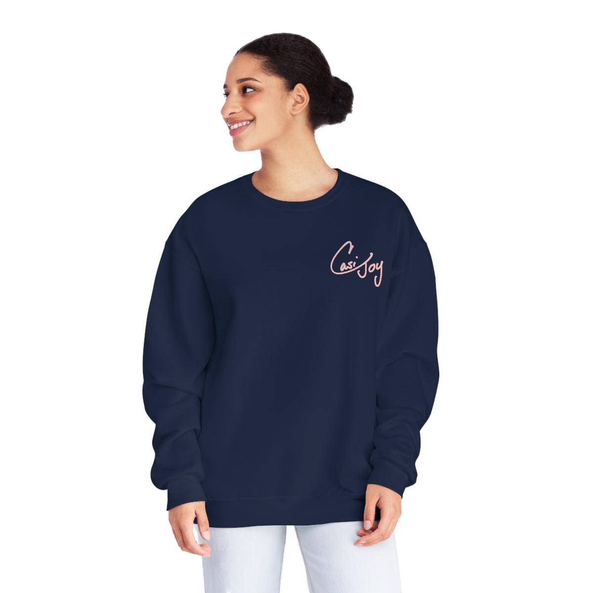 "We Run on Fumes & Hope" (Two Sided) Unisex NuBlend® Crewneck Sweatshirt